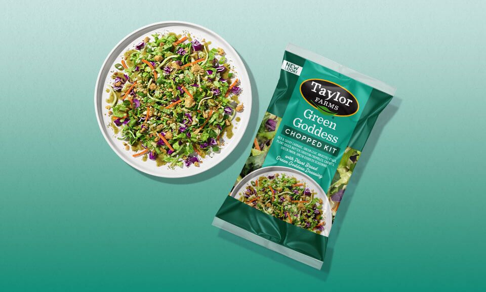 Green Goddess Chopped Salad Kit - Taylor Farms Green Goddess Chopped Salad Kit - Taylor Farms