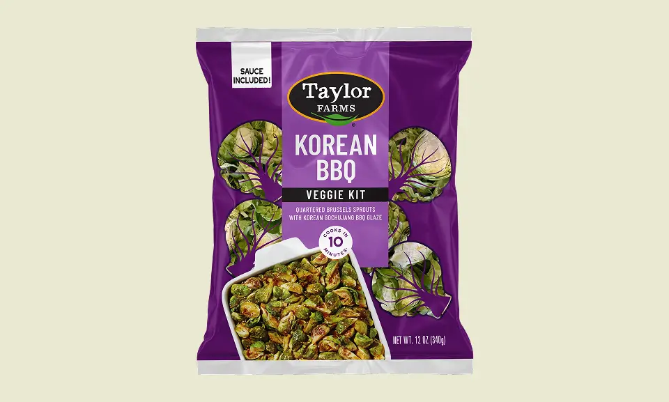 Korean BBQ Brussels Kit - Taylor Farms
