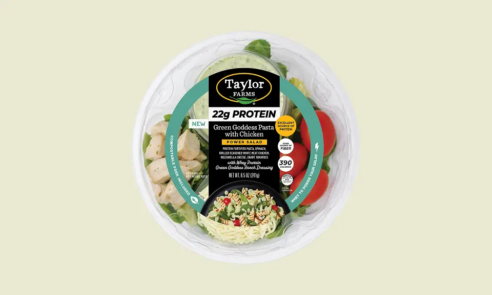 Protein Green Goddess Pasta Salad Bowl - Taylor Farms